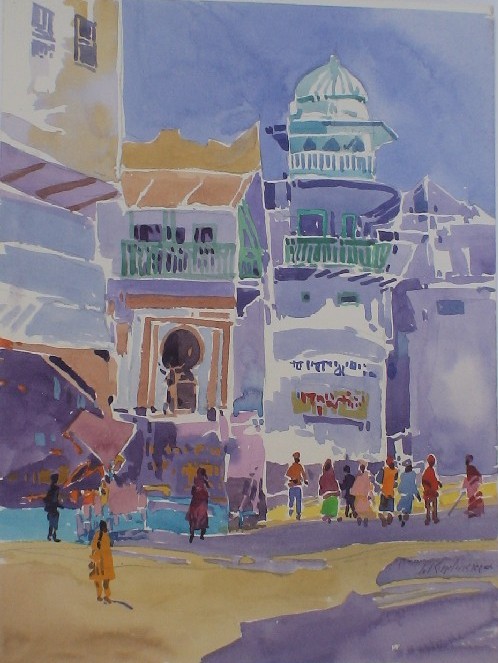 Market Place In Pushkar